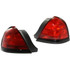 CarLights360: For 2000 - 2008 Ford Crown Victoria Tail Light Assembly Driver and Passenger Side DOT Certified Red - Replaces FO2800160 FO2801160 (LX ; Police Interceptor ; Special Edition) (PLX-M0-11-5372-91-1-CL360A3)