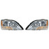 CarLights360: For 2008 2009 Kia Sorento Headlight Assembly Driver and Passenger Side DOT Certified w/Bulbs - Replaces KI2502134 (PLX-M0-20-12212-00-1-CL360A1)
