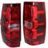 CarLights360: For 2008 2009 Chevy Tahoe Tail Light Assembly Driver and Passenger Side DOT Certified w/Bulbs Replaces GM2800196 GM2801196 Vehicle Trim: Z71 (PLX-M0-11-6194-00-1-CL360A7)