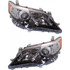 CarLights360: For 2012 2013 2014 TOYOTA CAMRY Head Light Pair Driver and Passenger w/o bulbs and ballast W/ Xenon HID Bulb and Ballast Replaces TO2518135 TO2519135 (PLX-M1-311-11C8LMUSHM7-CL360A1)
