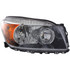 CarLights360: For 2006 2007 2008 TOYOTA RAV4 Head Light Assembly Passenger Side (Black Housing) - (CAPA Certified) Replacement for TO2519107 (CLX-M1-311-1197R-UC2-CL360A1)