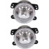 Fits Dodge Charger Fog Light 2011 12 13 2014 Pair Driver and Passenger Side w/ Bulbs DOT Certified For CH2594103 (PLX-M1-332-2031N-AF)