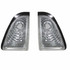 For Ford Mustang 1987-1993 Parking Light Diamond Design Pair Driver and Passenger Side FO2522104 (CLX-M1-330-1628PXUS)