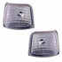 For Ford F-350 1992-1998/F-150/250 1992-1996 Side Marker Light Diamond Design Pair Driver and Passenger Side FO2559101 (CLX-M1-330-1515PXUS)