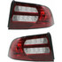 For Acura TL Tail Light 2007 2008 Pair Driver and Passenger Side Base / Navi Model For AC2818107 | 33551-SEP-A11 (PLX-M0-11-6044-91-CL360A55)