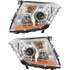 For Cadillac SRX Headlight 2010 11 12 2013 Pair Driver and Passenger Side Halogen Type GM2502345 | 22853872 (PLX-M0-20-9144-00-CL360A55)