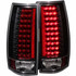 ANZO For GMC Yukon 2007-2013 Tail Lights LED Black | (TLX-anz311084-CL360A74)