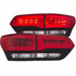 ANZO For Jeep Grand Cherokee 2014 2015 2016 2017 Tail Lights LED Red/Clear | (TLX-anz311268-CL360A70)