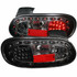 ANZO For Mazda Miata 1999 2000 2001 2002 2003 2004 2005 Tail Lights LED Black | (TLX-anz321212-CL360A70)