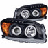 ANZO For Toyota RAV4 2006 2007 2008 Projector Headlights w/ Halo Black | (TLX-anz111120-CL360A70)