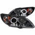 ANZO For Mazda 3 2004 2005 2006 2007 2008 Projector Headlights | w/ Halo Black CCFL (TLX-anz121228-CL360A70)