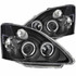 ANZO For Honda Civic 2002 2003 2004 Projector Headlights w/ Halo Black | (TLX-anz121057-CL360A70)