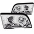 ANZO For Mercedes-Benz C-Class 1994-2000 Projector Headlights W202 Chrome | (TLX-anz121158-CL360A70)