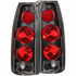 ANZO For GMC Yukon/K2500 Suburban 1992-1999 Tail Lights Black 3D Style | (TLX-anz211019-CL360A85)