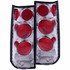 ANZO For Chevy Express 1500 1996-2002 Tail Lights Chrome | (TLX-anz211147-CL360A74)