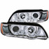 ANZO For BMW X5 2000-2003 Projector Headlights w/ Halo Chrome | (TLX-anz121397-CL360A70)