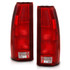 ANZO For Chevy K1500 Suburban 92-99 Tail Light Red/Clear Lens (OE Replacement) | 311301 (TLX-anz311301-CL360A76)