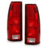 ANZO For Chevy K2500/K3500 1988-1999 Tail Light Red/Clear Lens (OE Replacement) | (TLX-anz311301-CL360A79)
