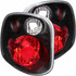 ANZO For Ford F-150 2001 2002 2003 Tail Lights Black | (TLX-anz211143-CL360A70)