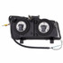 ANZO For Chevy Silverado 1500/3500 Classic 2007 Projector Headlights w/ U-Bar | Black (TLX-anz111312-CL360A73)