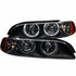 ANZO For BMW 5 Series 1997-2001 Projector Headlights w/ Halo Black | (TLX-anz121017-CL360A70)