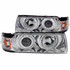 ANZO For BMW 3 Series 1992-1998 Projector Headlights E36 w/ Halo Chrome G2 1pc | (TLX-anz121326-CL360A70)