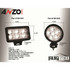 ANZO Fog Light High Power LED - 4.5in Round (TLX-anz881002-CL360A70)