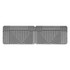 WeatherTech Rubber Mats For Ford F-150 2004 05 06 07 2008 Rear - Grey |  (TLX-wetW25GR-CL360A88)