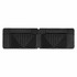 WeatherTech Rubber Mats For Toyota Land Cruiser 1998-2007 Rear - Black |  (TLX-wetW25-CL360A86)