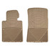 WeatherTech Rubber Mats For BMW M3 1999 - Convertible - Front - Tan |  (TLX-wetW24TN-CL360A70)