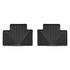 WeatherTech Rubber Mats For Toyota Tacoma 2005-2013 - Crew Cab - Rear - Black | (TLX-wetW136-CL360A70)