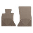 WeatherTech Rubber Mats For BMW 5-Series 2011-2021 F10 - Front - Tan |  (TLX-wetW204TN-CL360A70)