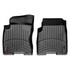 WeatherTech Floor Liner For Nissan Rogue 2008 09 10 11 12 2013 Front - Black |  (TLX-wet441351-CL360A70)