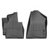 WeatherTech Floor Liners For Hyundai Tucson 2006-2021 - Front - Black | (TLX-wet448161-CL360A70)