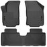 Husky Liners For GMC Terrain 2018-2020 WeatherBeater Floor Liners 2nd Seat Black | Front (TLX-hsl95151-CL360A70)