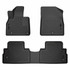 Husky Liners For Kia Telluride 2020 Weatherbeater Floor Liners Front & 2nd Seat | Black (TLX-hsl95691-CL360A70)