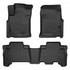 Husky Liners For Toyota 4Runner 2010-2012 WeatherBeater Floor Liners Combo Black | (TLX-hsl98571-CL360A70)