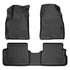 Husky Liners For Toyota Corolla 2009-2013 Floor Liners WeatherBeater Combo | (FWD) | Black (TLX-hsl98531-CL360A70)