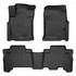 Husky Liners For Lexus GX460 2010-2013 WeatherBeater Floor Liners Combo Black | (TLX-hsl98571-CL360A71)
