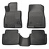 Husky Liners For Mazda 3 2014-2018 Floor Liners WeatherBeater | Front | 2nd Row | Black | Hatchback/Sedan (TLX-hsl98651-CL360A70)