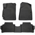 Husky Liners For Hyundai Elantra 2017-2020 Floor Liners Weatherbeater Front | 2nd Row | Black (TLX-hsl98871-CL360A70)
