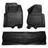 Husky Liners For F-350 Super Duty 2011 2012 -WeatherBeater Floor Liners Combo | Black (TLX-hsl98711-CL360A70)