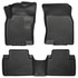 Husky Liners For Nissan Rogue 2014-2020 WeatherBeater Floor Liners Black | Front & Second Row (TLX-hsl98671-CL360A70)