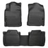 Husky Liners For Lexus RX350 2010-2015 WeatherBeater Floor Liners Black | Front & 2nd Seat (TLX-hsl99551-CL360A70)