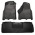 Husky Liners For Dodge Ram 2500/3500 2010-2012 Floor Liners WeatherBeater Combo | Mega Cab & Black (TLX-hsl99041-CL360A70)