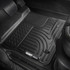 Husky Liners For Ford F-350 Super Duty 2011 2012 WeatherBeater Floor Liners | Front Row Black (TLX-hsl18711-CL360A70)
