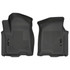Husky Liners For Chevy Silverado 2500 HD 2020 WeatherBeater Floor Liners Black | Front Row (TLX-hsl13211-CL360A71)