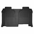 Husky Liners For Chevy Silverado 3500 HD 20 X-Act Contour Floor Liners Black | Second Row (TLX-hsl14221-CL360A72)