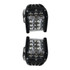 Rigid-Industries Driving Beam Lights | LED | D-SS Series Pro | Set of 2 | Black Housing