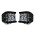 Rigid-Industries Spot Beam Light Bar | LED | D-SS Series | Set of 2 | Black Housing